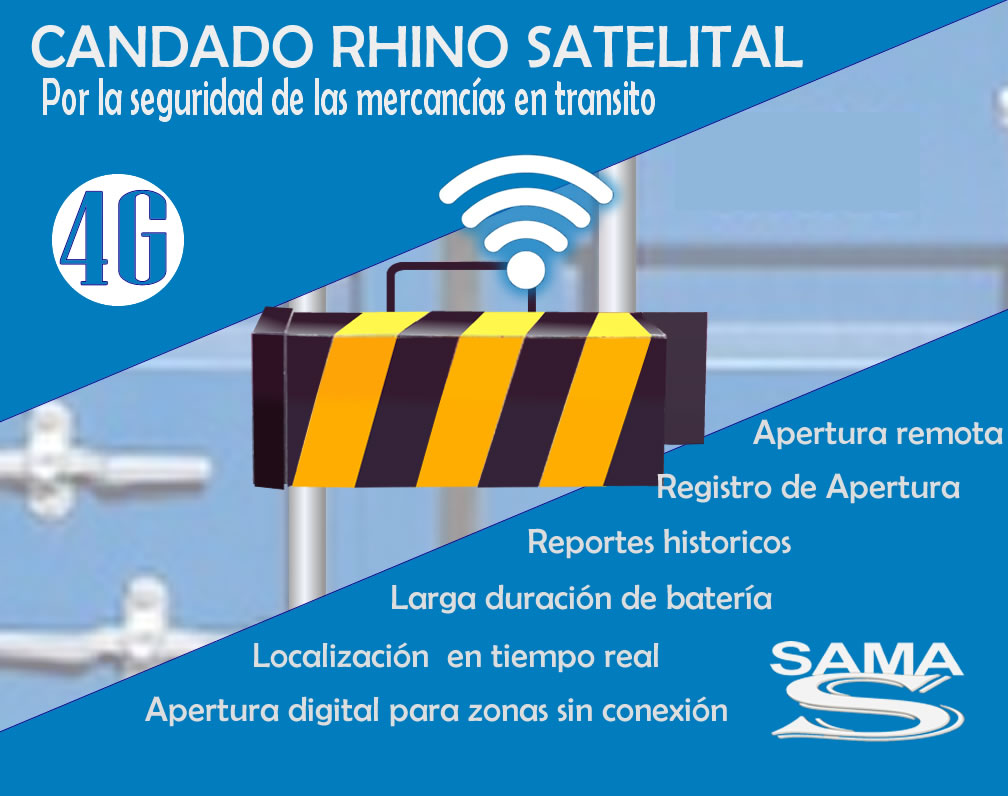 candado para contenedor